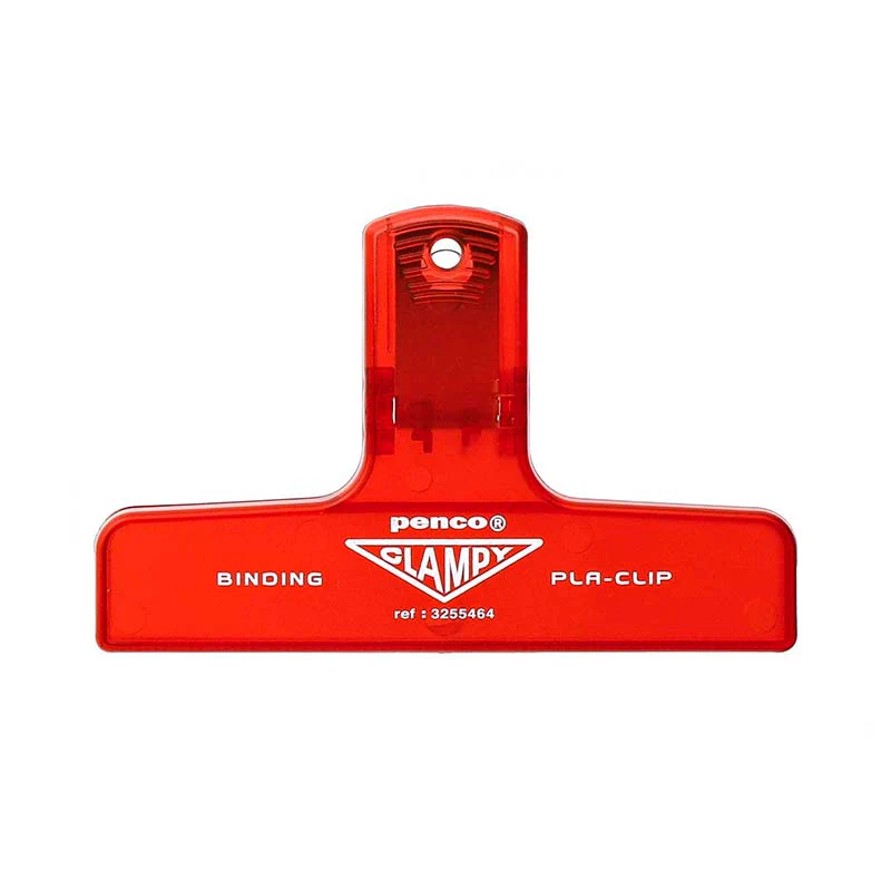 Penco | Clip de Plástico Clear Red