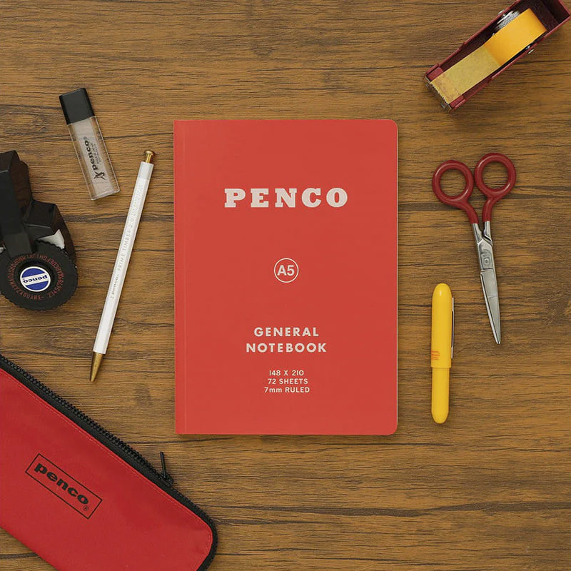 Penco | Cuaderno Soft PP A5 Red (Rayas) - Image 2