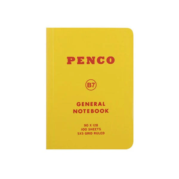 Penco | Cuaderno Soft PP B7 Yellow