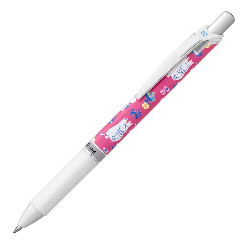 Pentel | Bolígrafo Energel 0.7 Moomin Hot Pink