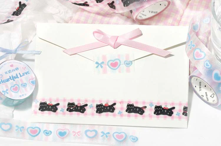 Card Lover | Soft Dream Song Heartful Love PET Tape - Image 3