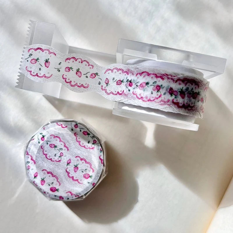 Pion | Deco Tape Strawberry Washi Tape