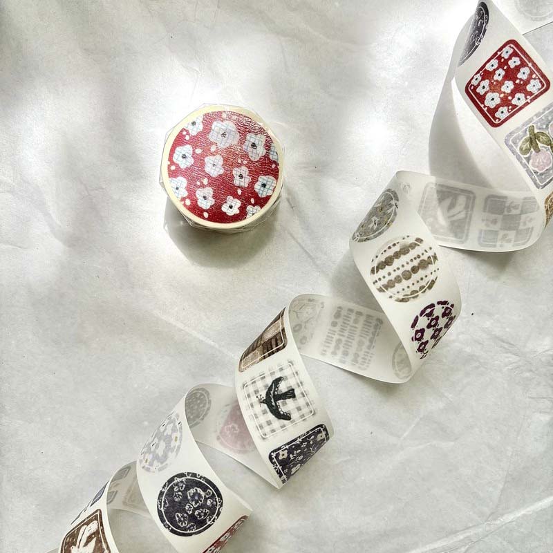 Pion | Pegatinas en Rollo Coaster Washi Tape