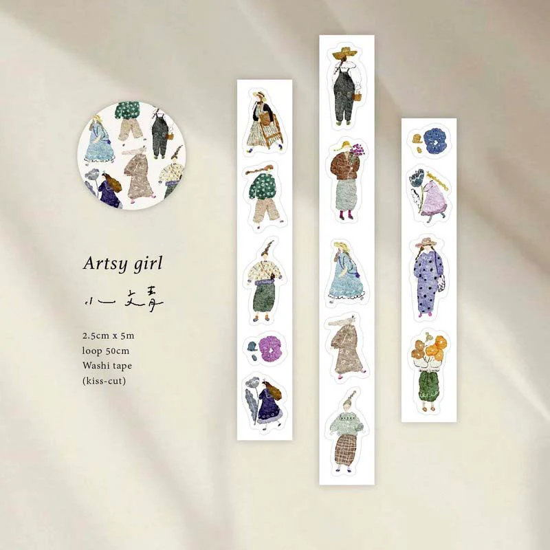 Pion | Pegatinas en Rollo Artsy Girl Washi - Image 5