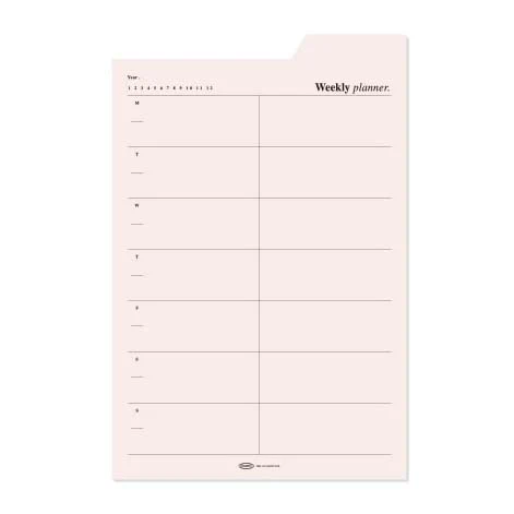 Plepic | Notas Adhesivas Index Planner Weekly