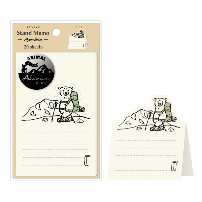 RyuRyu | Bloc de Notas Stand Mountain Polar Bear