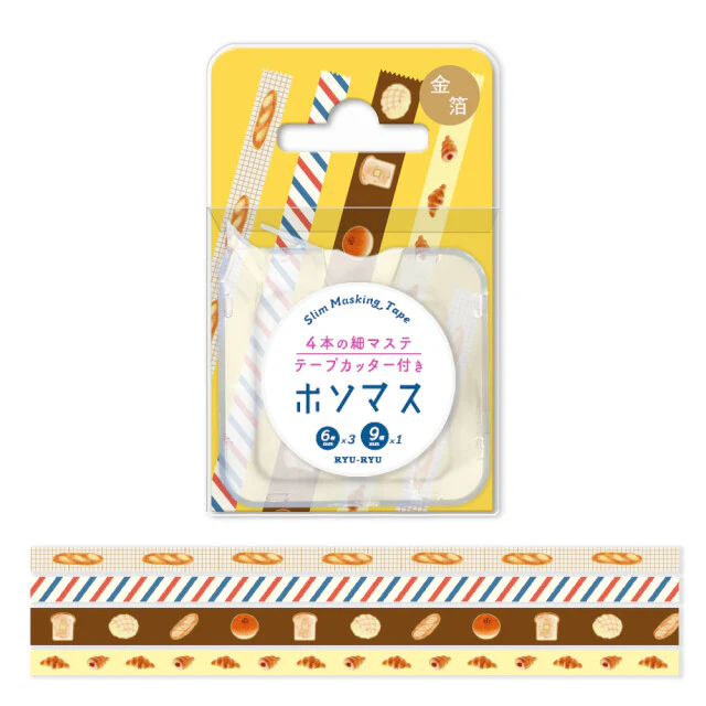 RyuRyu | Set de Washi Tapes Slim Bakery