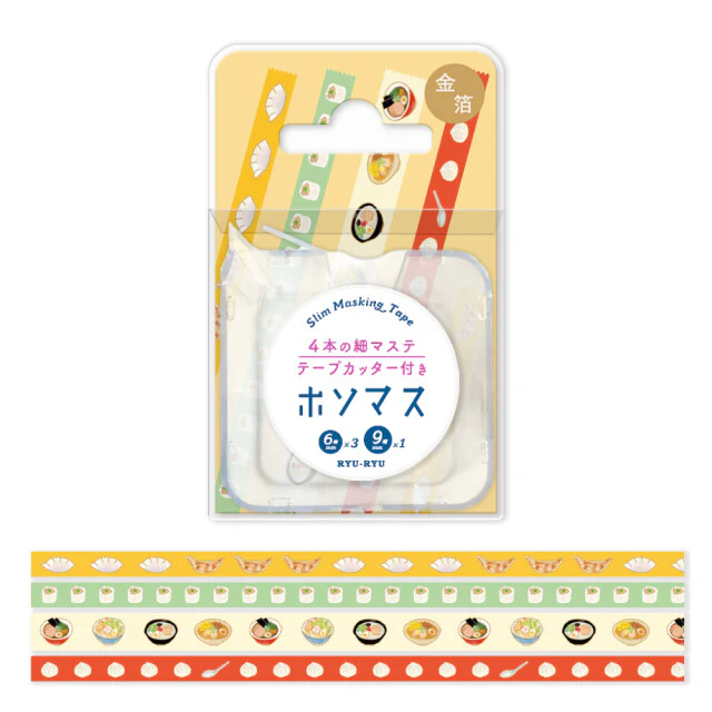 RyuRyu | Set de Washi Tapes Slim Chinese Cuisine