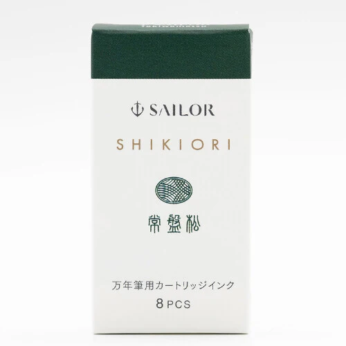 Sailor | Cartuchos Recambio de Tinta Shikiori Tokiwa Matsu