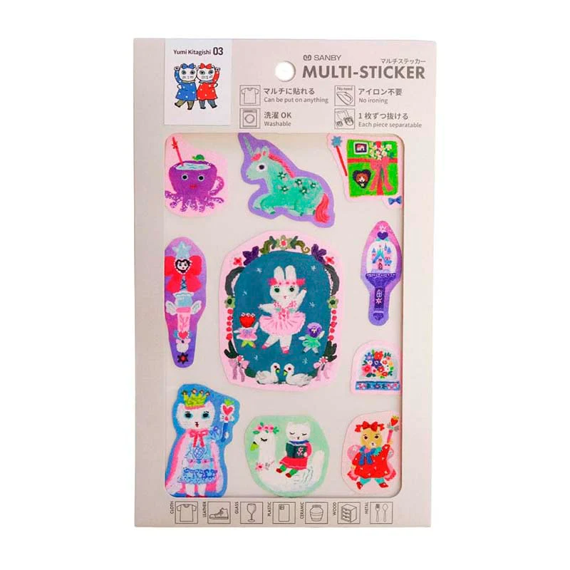 Sanby | Pegatinas Multi-Sticker Yumi Kitagishi Fantasy Time