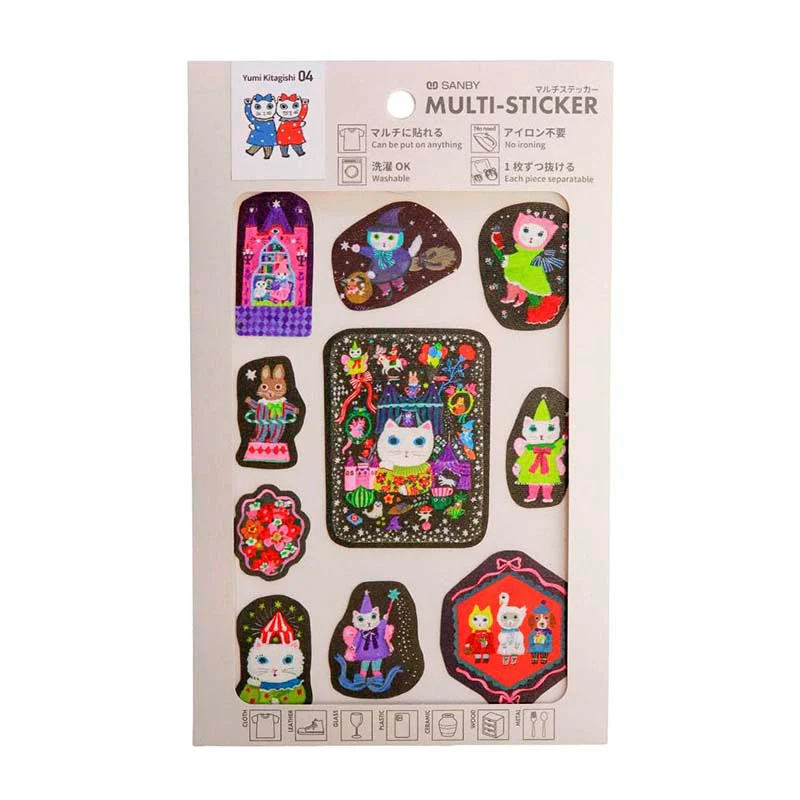 Sanby | Pegatinas Multi-Sticker Yumi Kitagishi Magical Time