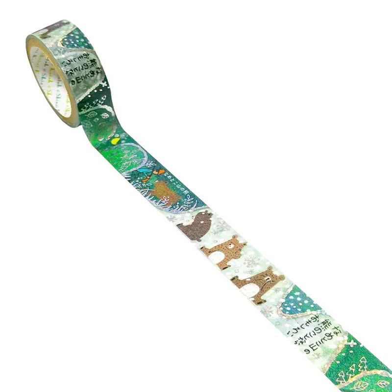 Seal-do | Kenji Miyazawa Phantom Light Yama no Kuma Washi Tape - Image 2