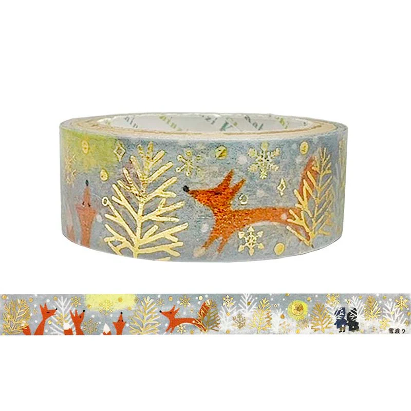 Seal-do | Kirapika Kenji Miyazawa Snow Crossing Washi Tape