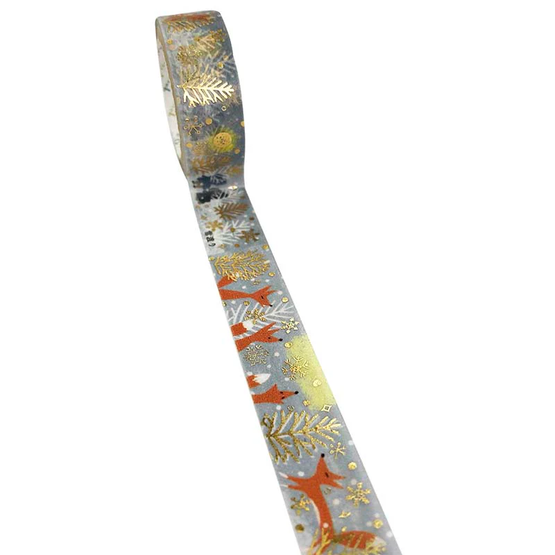 Seal-do | Kirapika Kenji Miyazawa Snow Crossing Washi Tape - Image 3