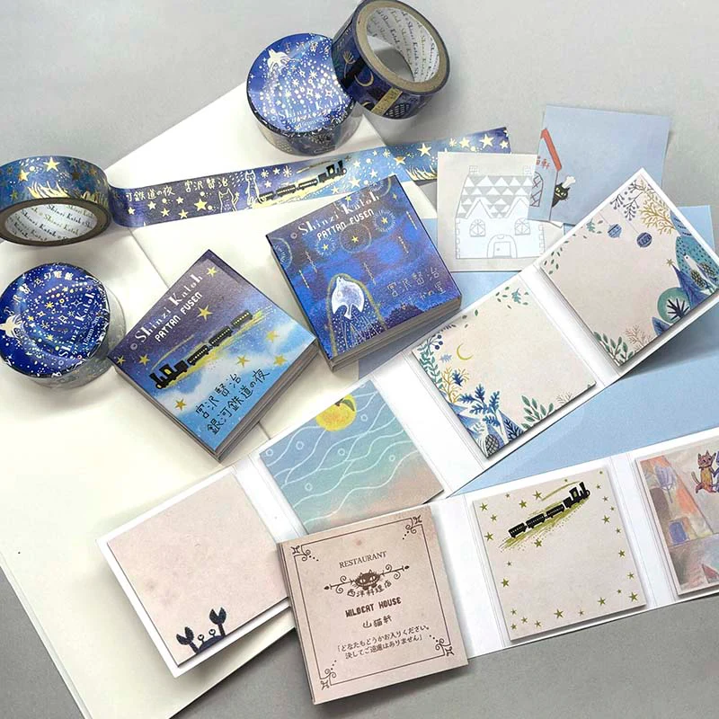 Seal-do | Set de Notas Adhesivas Pattan Kenji Miyazawa Phantom Lamp Museum - Image 9