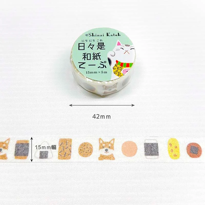 Seal-do | Shiba Inu to O-Sembei Washi Tape - Image 3