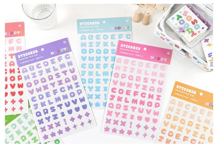 Mo Card | Pegatinas Secret Jelly Numbers Grape - Image 2