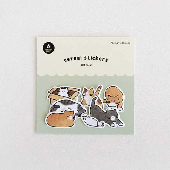 Suatelier | Pegatinas Cereal Cats - Image 2