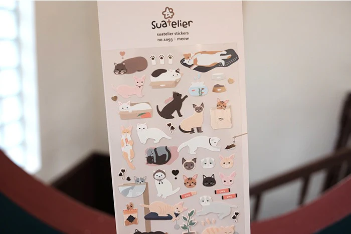 Suatelier | Pegatinas Meow - Image 4
