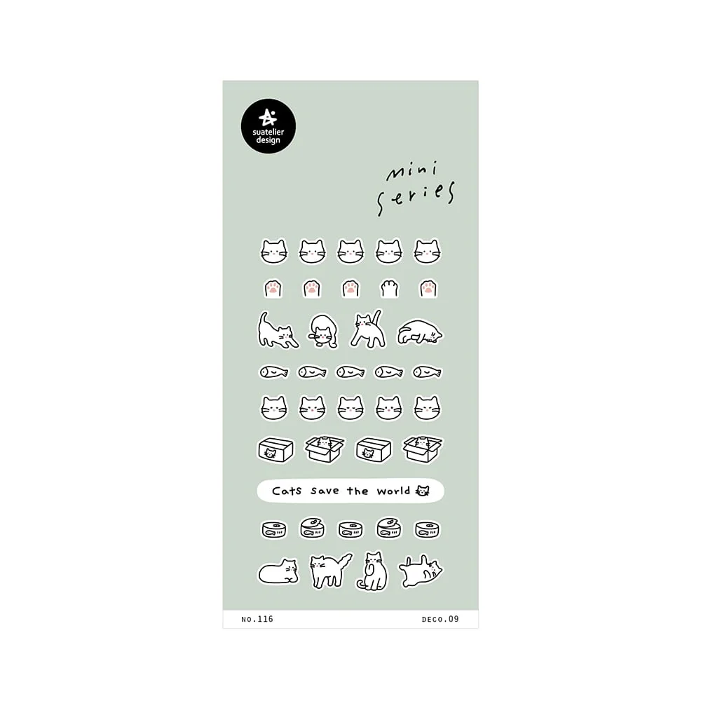 Suatelier | Pegatinas Mini Series Deco 09