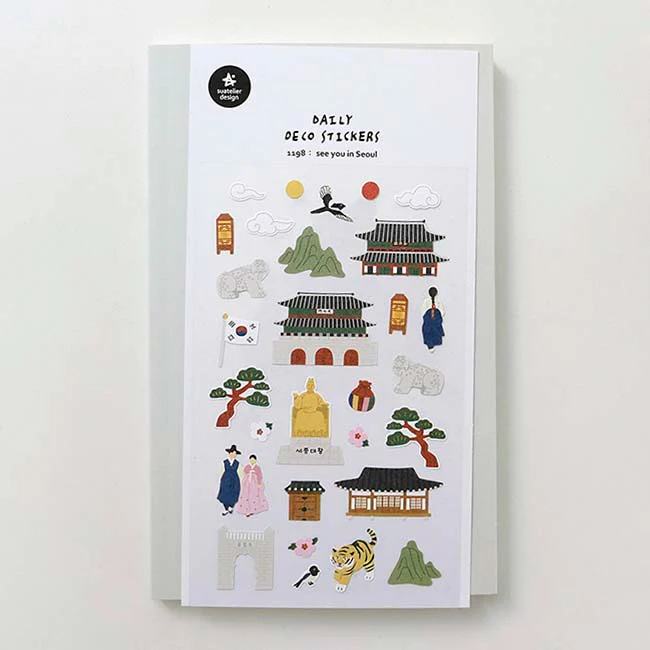 Suatelier | Pegatinas See You in Seoul