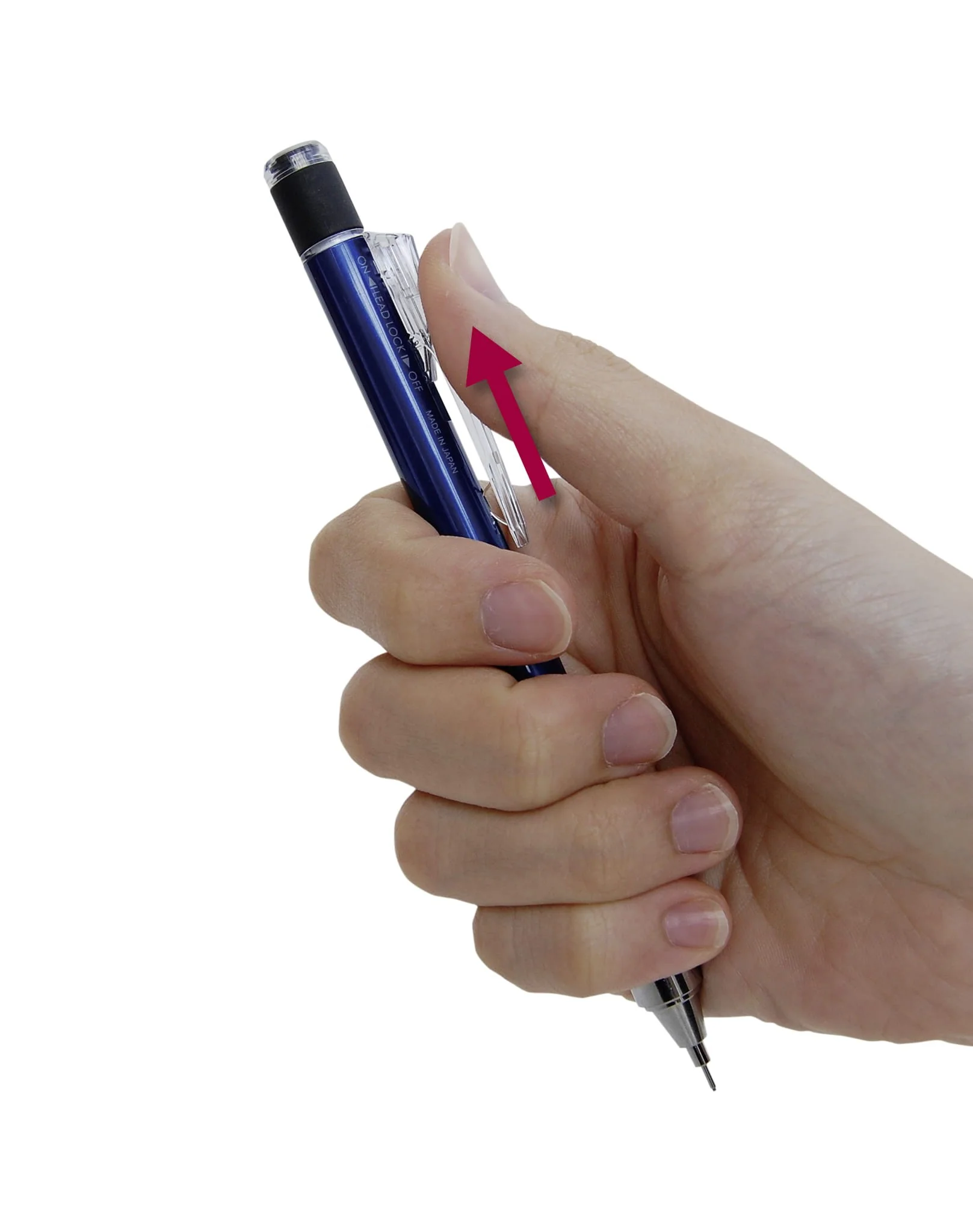 Tombow | Portaminas Mono Graph 0.3 Clear White - Image 4