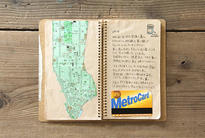 Traveler's Company | Cuaderno con Espiral A6 Papel Kraft - Image 8