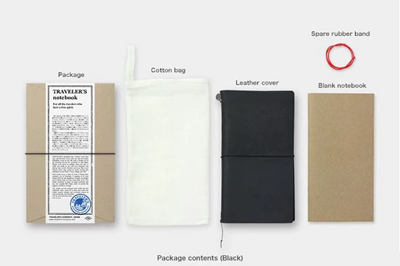 Traveler's Company | Cuaderno Traveler's Notebook Regular Black - Image 8