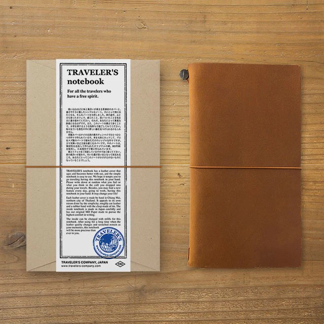 Traveler's Company | Cuaderno Traveler's Notebook Regular Camel - Image 3