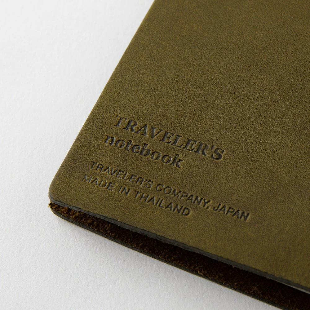 Traveler's Company | Cuaderno Traveler's Notebook Regular Olive - Image 9
