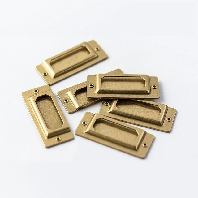 Traveler's Company | Placas de Rótulo Brass Label Plate - Image 4