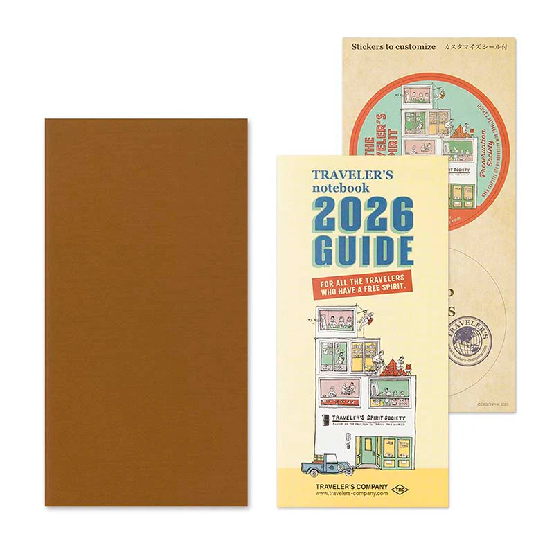 Traveler's Company | Recambio Agenda Traveler's Notebook Regular Semanal Vertical 2026 (JUL - DEC) - Image 2