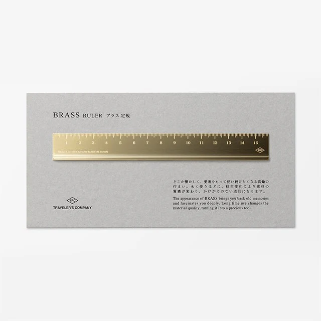 Traveler's Company | Regla Brass - Image 4