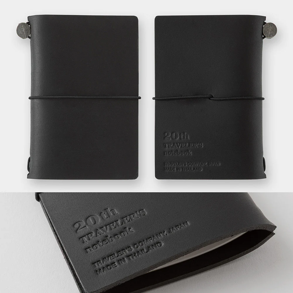 Traveler's Company | Set Cuaderno Traveler's Notebook Card 20º Aniversario Black - Image 4
