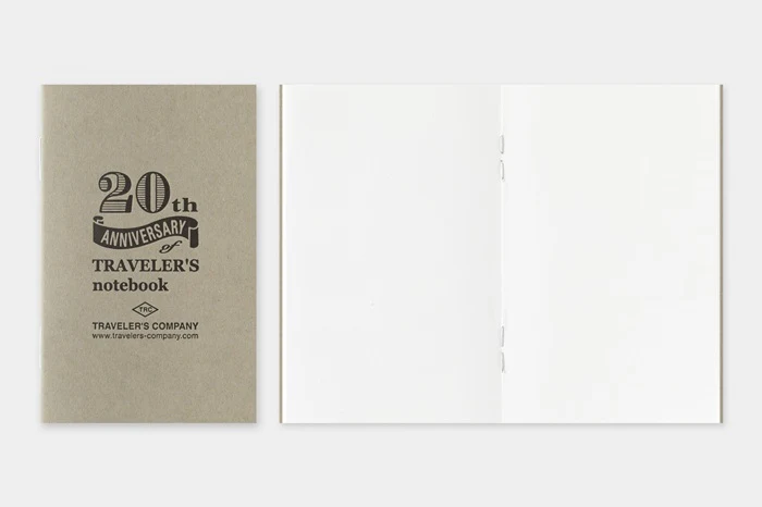 Traveler's Company | Set Cuaderno Traveler's Notebook Card 20º Aniversario Black - Image 16