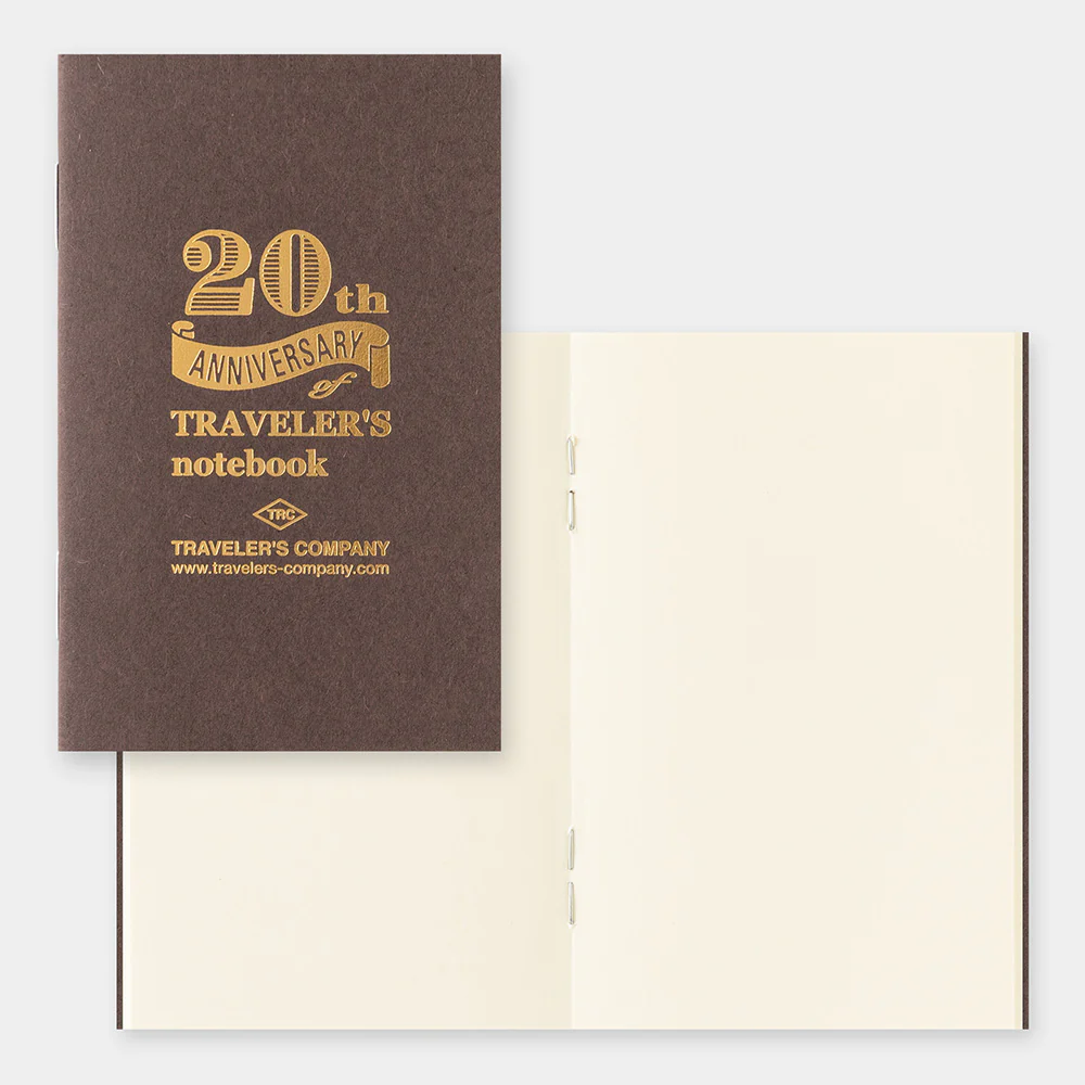 Traveler's Company | Set Cuaderno Traveler's Notebook Card 20º Aniversario Brown - Image 6