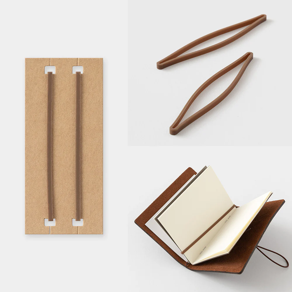 Traveler's Company | Set Cuaderno Traveler's Notebook Card 20º Aniversario Brown - Image 8