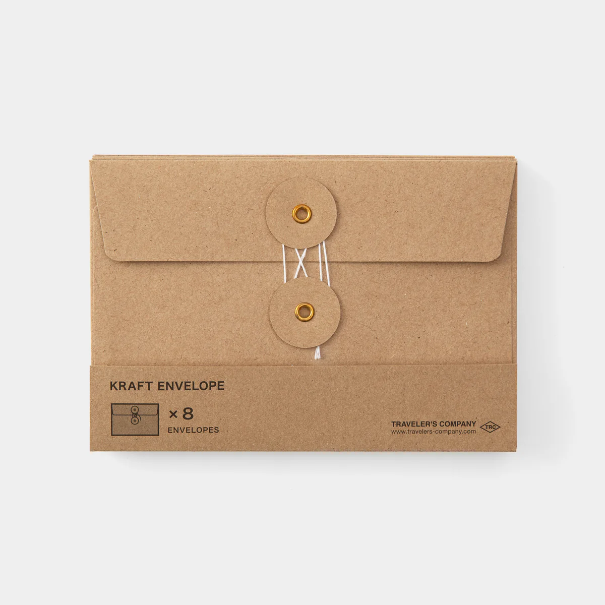 Traveler's Company | Set de Sobres Kraft M Gris