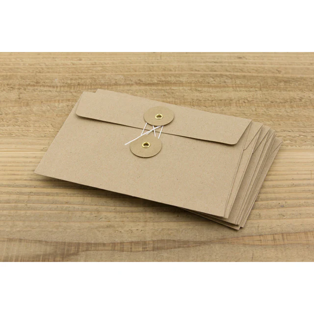 Traveler's Company | Set de Sobres Kraft M Gris - Image 3