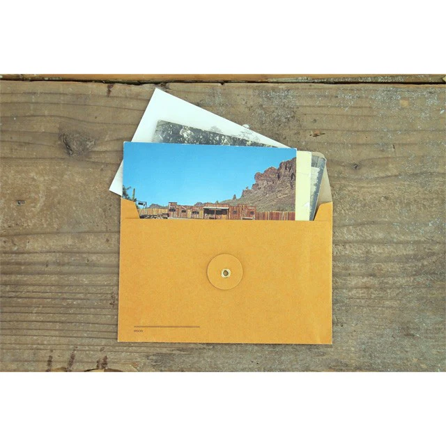 Traveler's Company | Set de Sobres Kraft M Naranja - Image 2