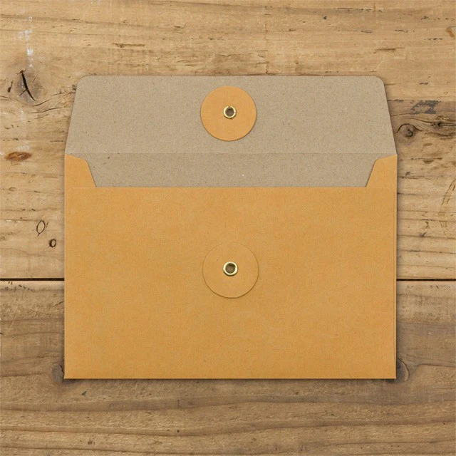 Traveler's Company | Set de Sobres Kraft M Naranja - Image 3