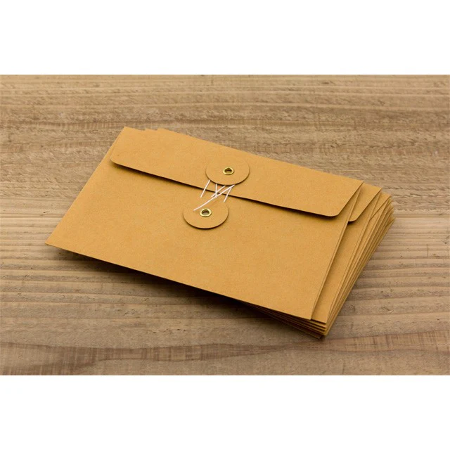 Traveler's Company | Set de Sobres Kraft M Naranja - Image 5