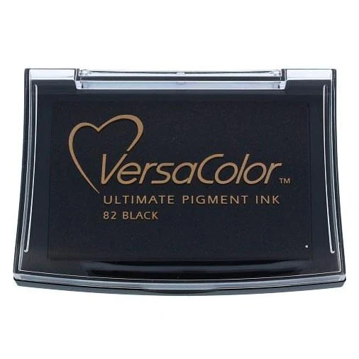 Tsukineko | Tinta Versacolor Negro Opaco 82