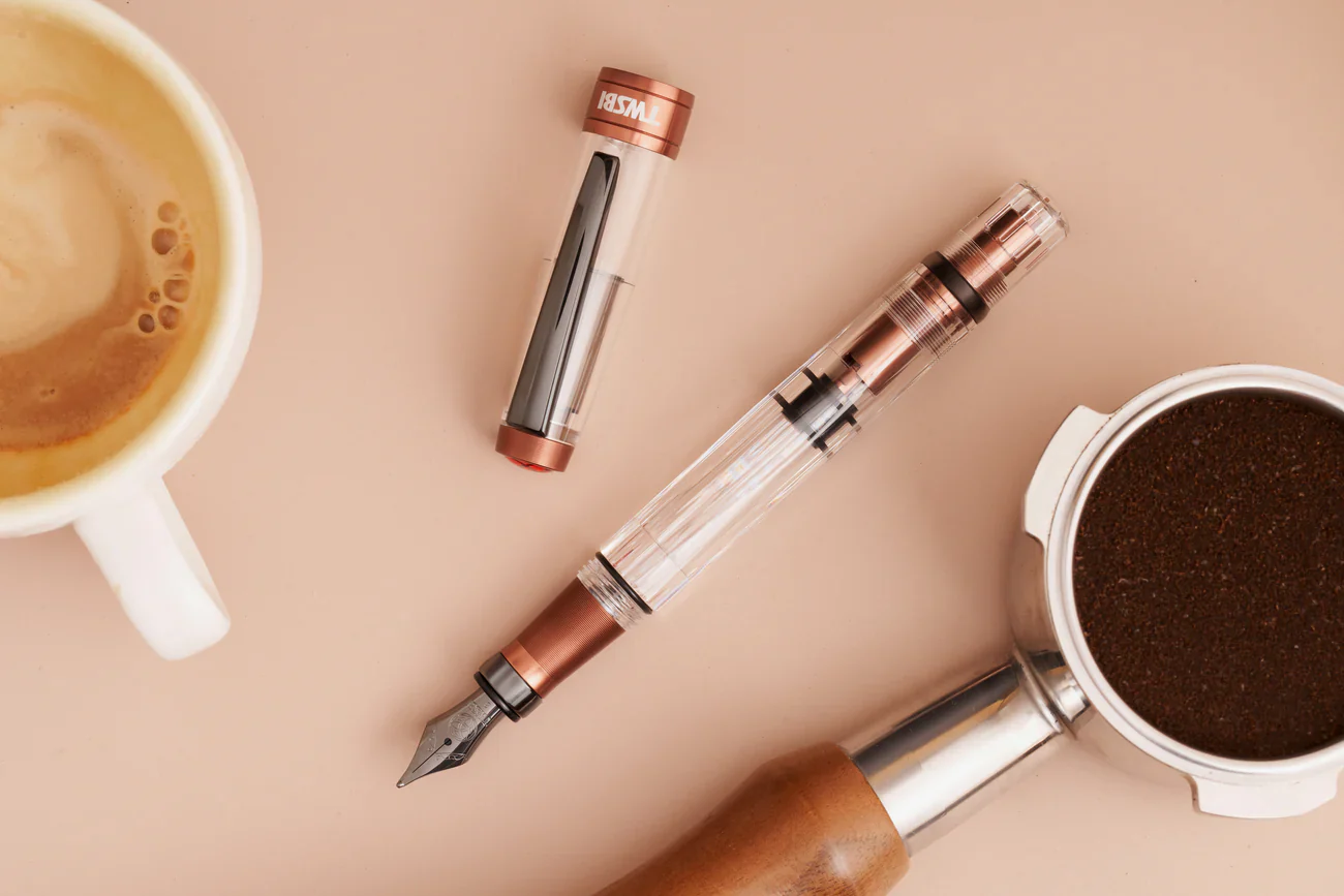TWSBI | Pluma Estilográfica Diamond 580 ALR Affogato with Onyx F - Image 2
