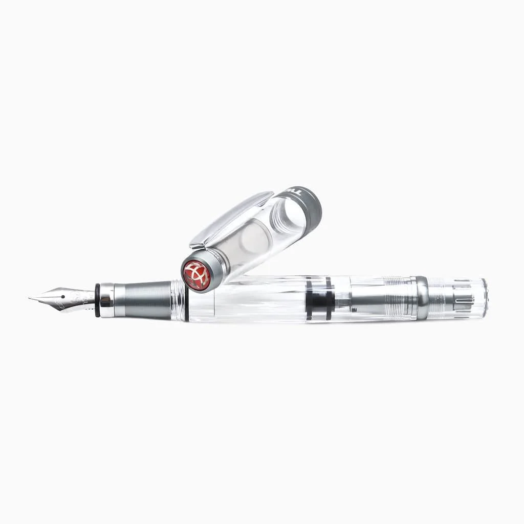 TWSBI | Pluma Estilográfica Diamond 580 ALR Nickel Gray EF