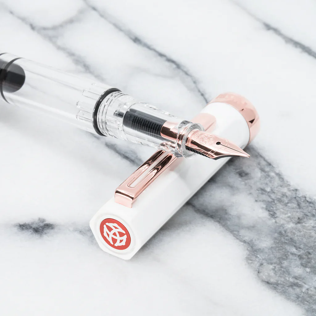 TWSBI | Pluma Estilográfica ECO White With Rose Gold F - Image 7
