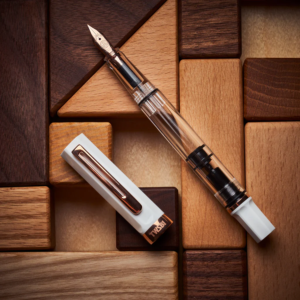 TWSBI | Pluma Estilográfica ECO White With Rose Gold F - Image 9