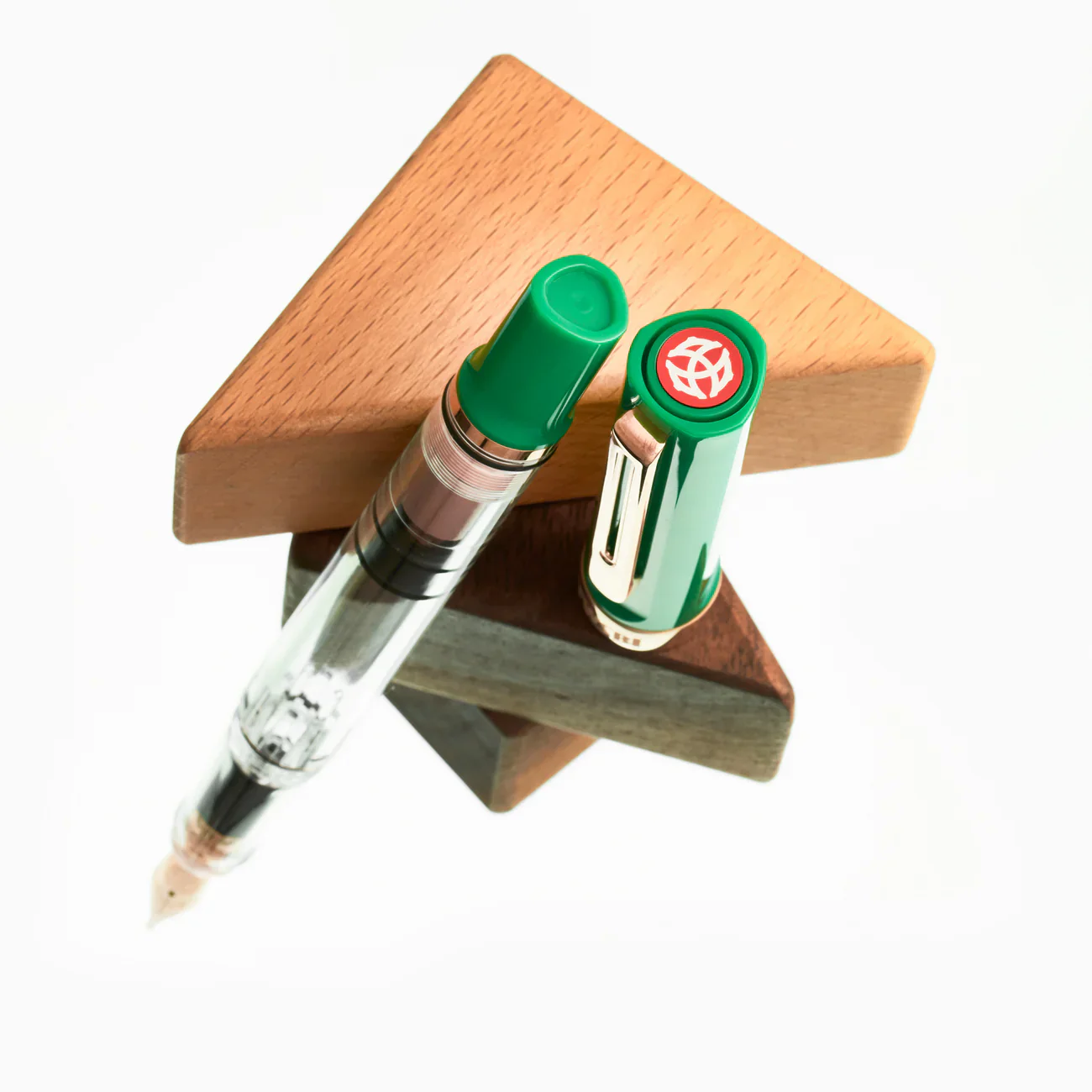 TWSBI | Set Pluma Estilográfica ECO T Royal Jade EF con Tinta Midnight Blue - Image 3