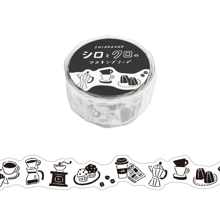 Mind Wave | Die Cut Shirokuro A Short Break Washi Tape