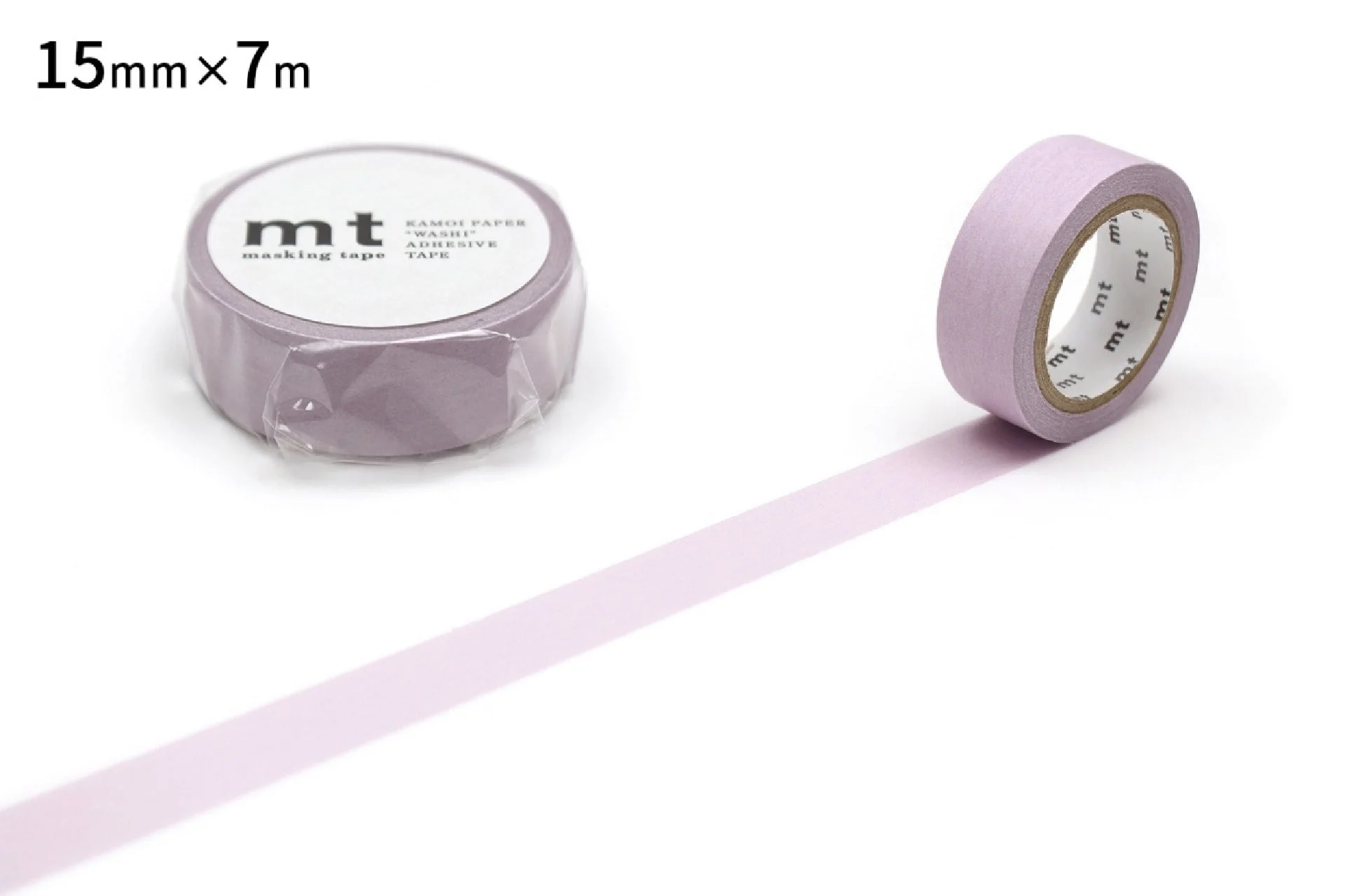MT Masking Tape | Pastel Raspberry Washi Tape - Image 3